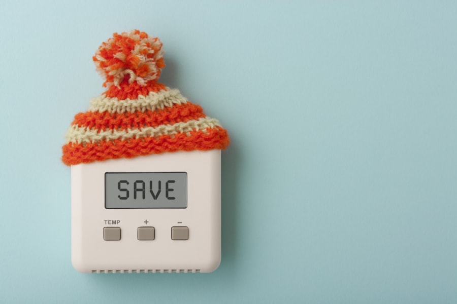 save on heating.