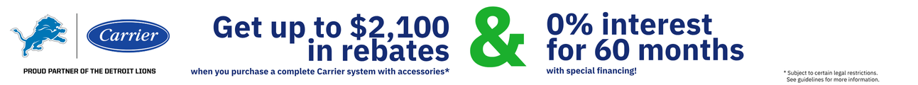Carrier financing banner