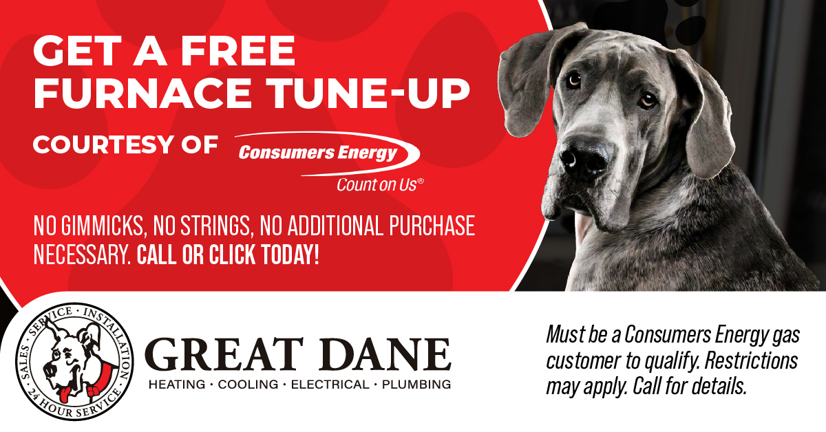 Website coupon for a free furnace tune up, courtesy of Consumers Energy.